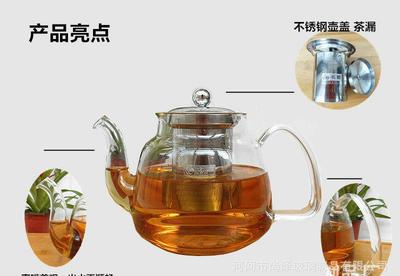 定制耐热玻璃茶壶 现代茶道中的透明之美